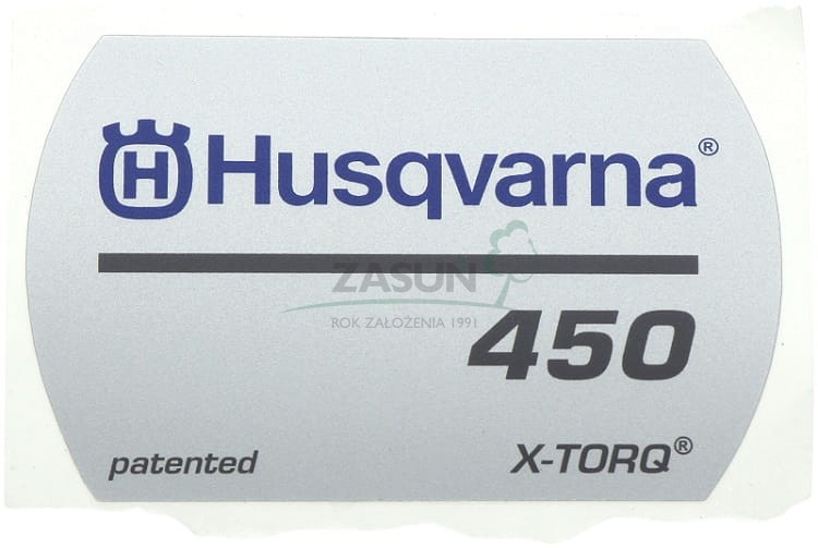 naklejka rozrusznika Husqvarna 450
