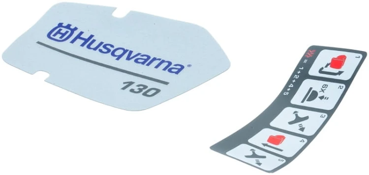 Naklejka Husqvarna 130