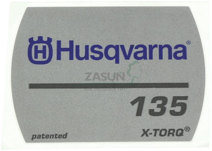 Naklejka Husqvarna 135