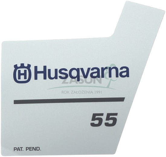 Naklejka rozrusznika Husqvarna 55