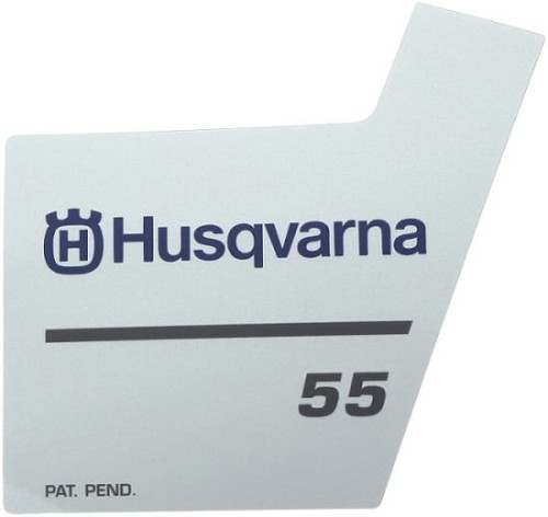 Naklejka rozrusznika Husqvarna 55