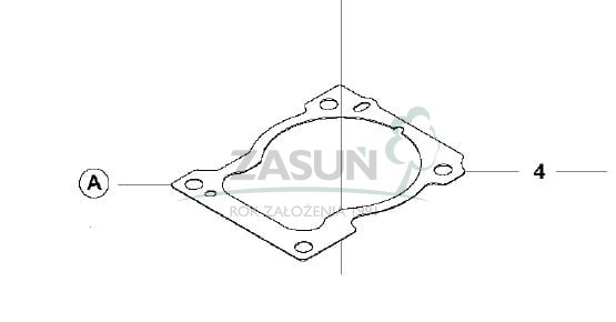 Uszczelka cylindra Husqvarna 592XP