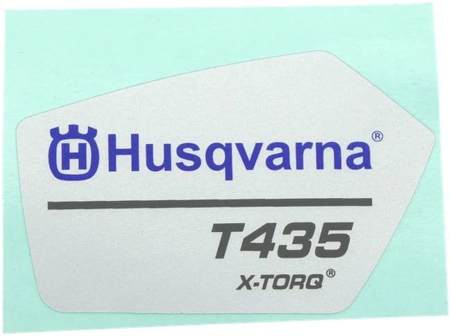 Naklejka Husqvarna T435