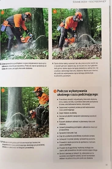 Podręcznik Praca Pilarką