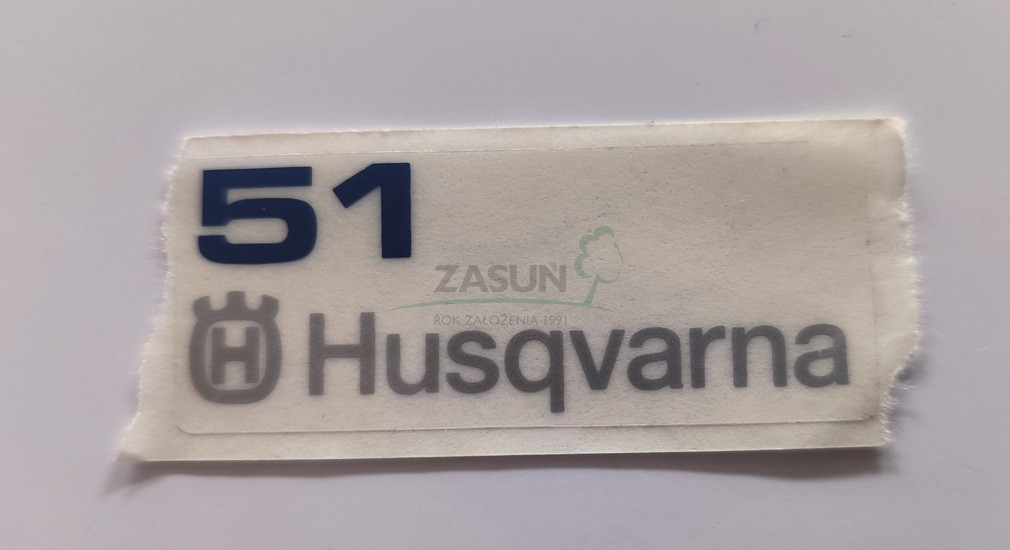 Naklejka Husqvarna 51