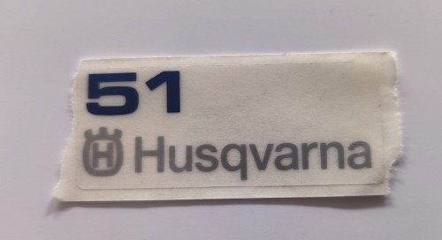 Naklejka Husqvarna 51