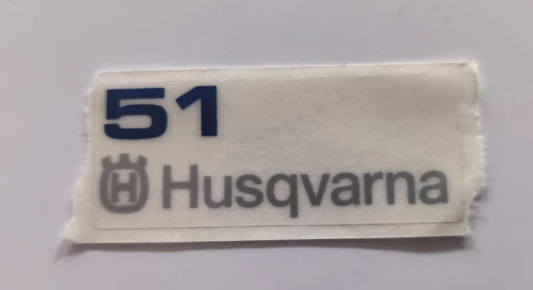 Naklejka Husqvarna 51