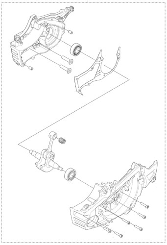 Short Block Husqvarna 562XP Mark II